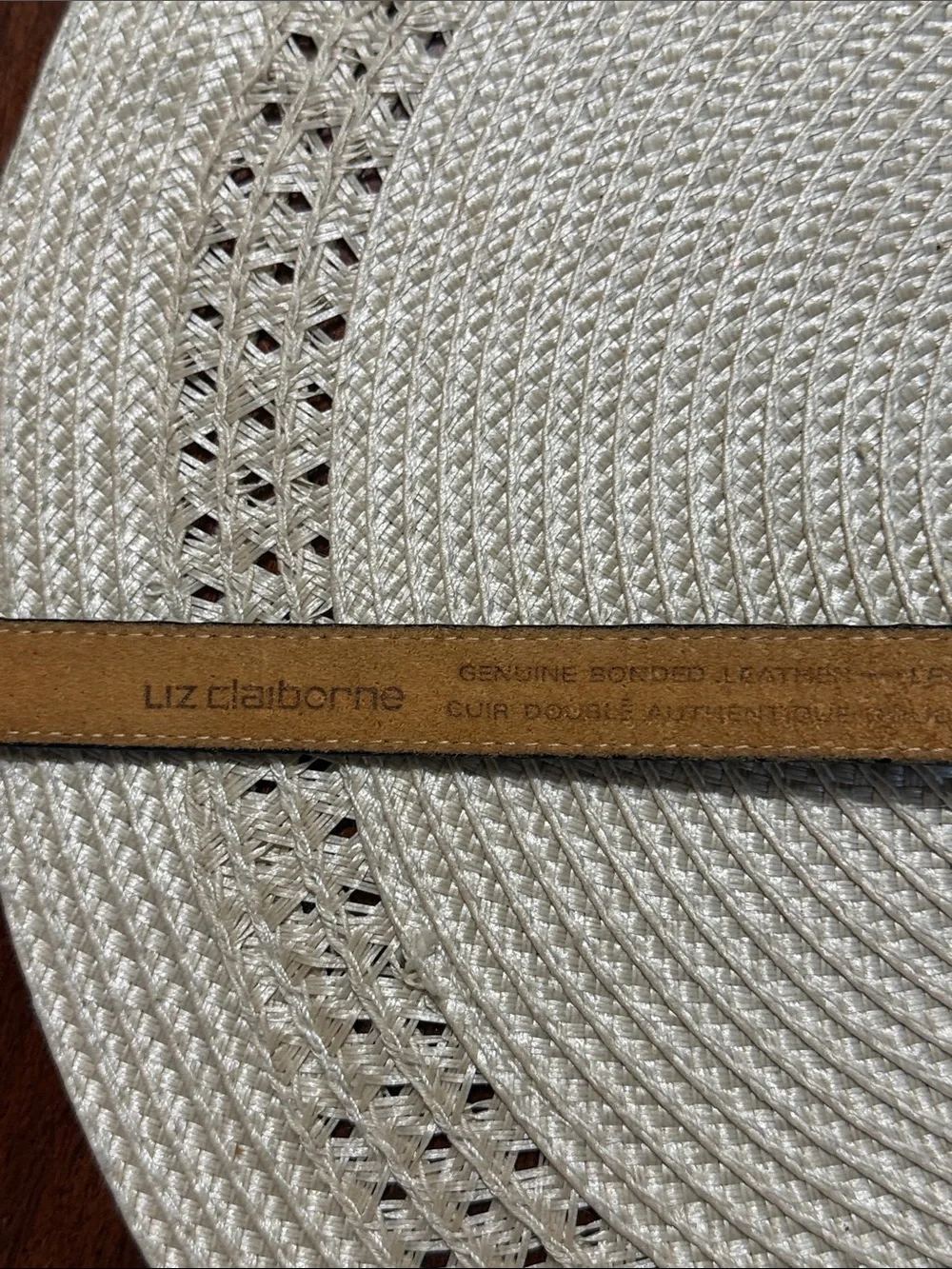 Vintage 1990 Liz Claiborne leather belt